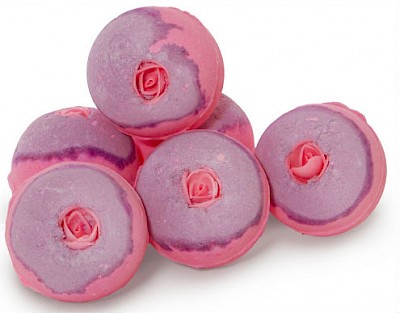 Lush set kuglica za kupanje s mirisom ruža